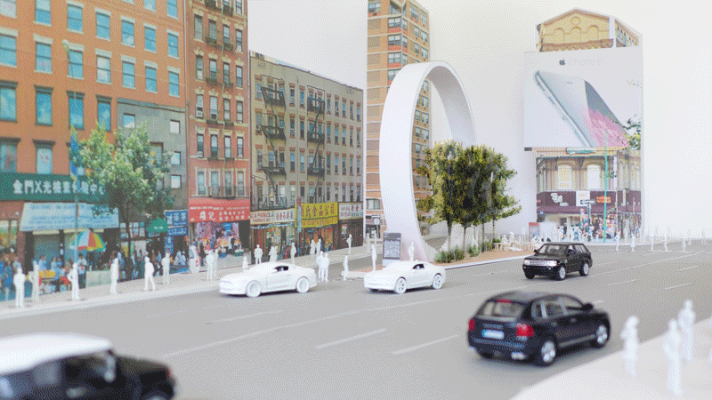 Immediately iconic, the Archway’s distinctive silhouette also serves as a wayfinding beacon bridging Chinatown and Little Italy.