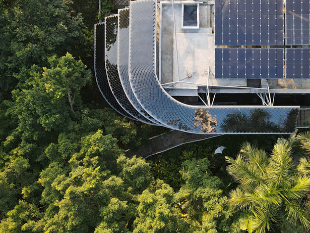 10-Solar Panel System Top View@People’s Architecture Office 