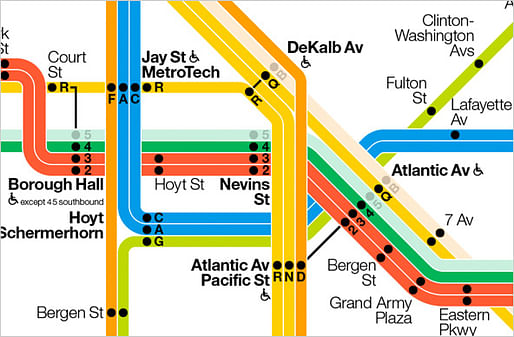 The interactive subway diagram that was designed by Massimo Vignelli, Beatriz Cifuentes and Yoshiki Waterhouse for The Weekender Web site of the M.T.A. offers riders information — driven and updated by live data — on planned weekend work projects that will affect subway service. At any point...