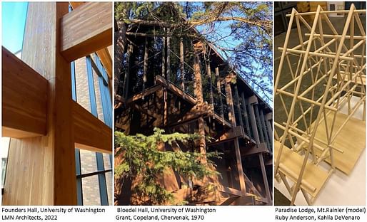 MASS TIMBER ARCHITECTURE: MATERIAL, STRUCTURE, AND DETAIL. Image courtesy ACSA.