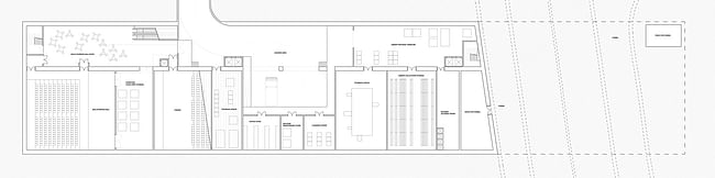 Second basement floor plan (Image: AAKAA & MARS Architectes)