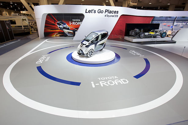i-Road driving track for media and public demos