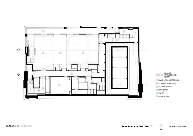 Fourth Floor Plan. Photo credit: Benedetti Architects