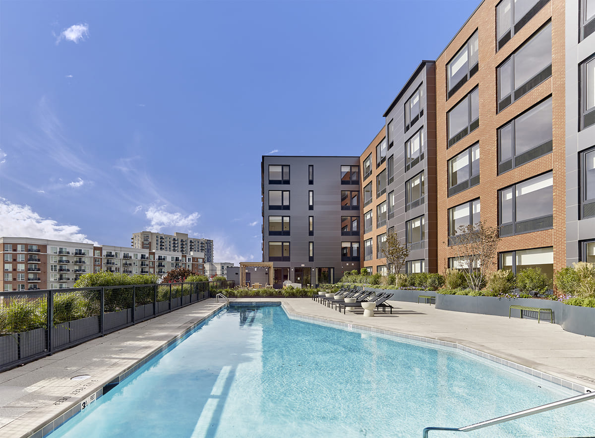 Outdoor Amenities Debut at Luxury Rental Designed by Newman Architects