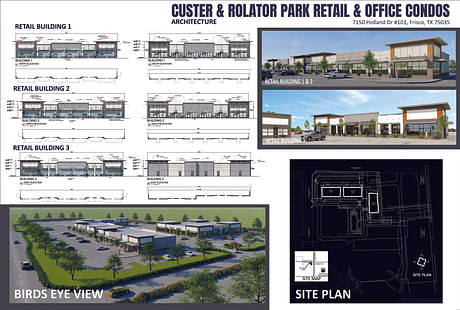  Custer & Rolater Retail Facility & Office Space at Frisco, TX