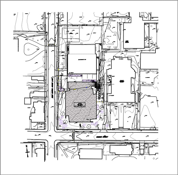 Site Plan along Germantown Ave in Philadelphia