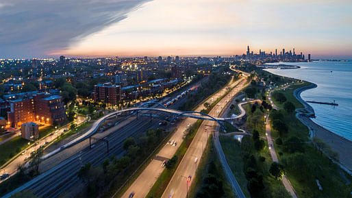 41st and 43rd Street Pedestrian Bridges Photo: James Steinkamp