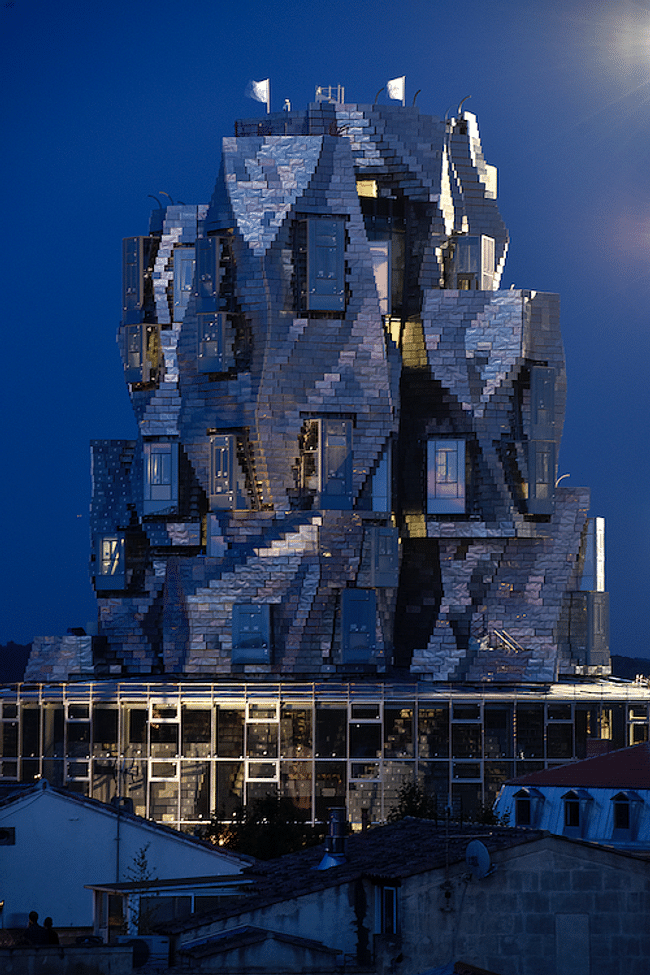 LUMA Arles art complex by Gehry Partners, LLP via Gary Garvin