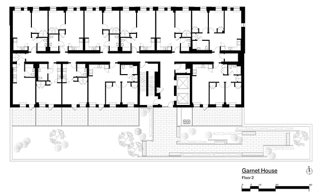 Second floor plan. Image credit: SGVA