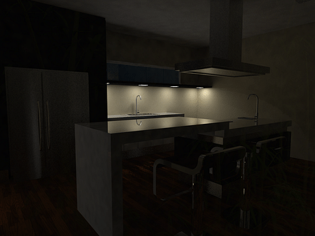 Kitchen project render! (: 