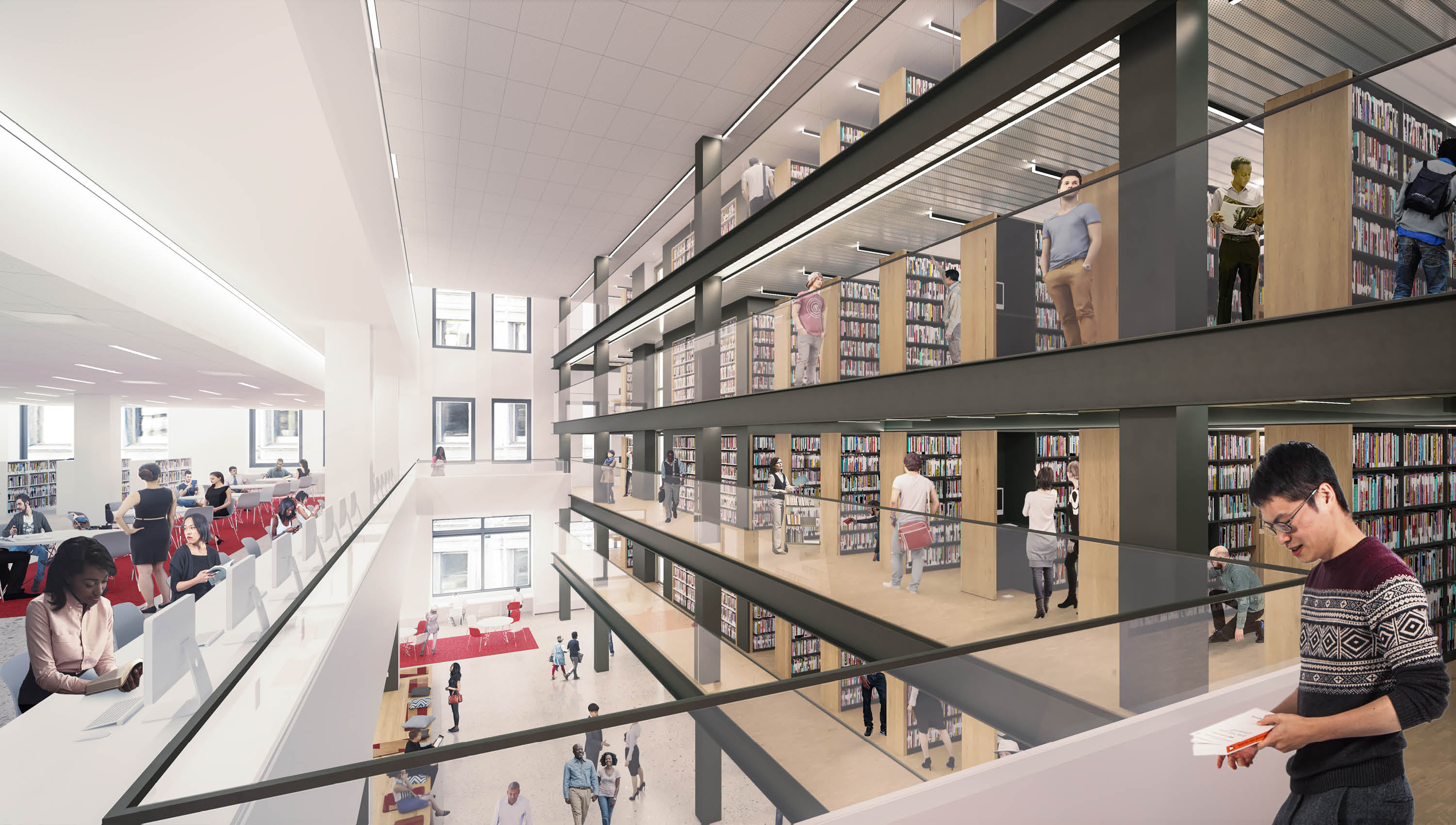 New York Public Library, The Stavros Niarchos Foundation Library (SNFL ...