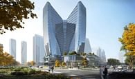 Unveiling a Gigantic Butterfly Headquarters in Hangzhou Designed by Aedas