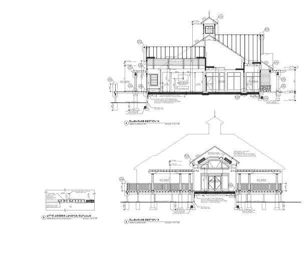 Clubhouse Sections