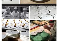 Flip Milled Fine Dinning Dishware for Chef Daniel Boulud (2014-16)