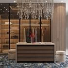 Mastery in Luxury Dressing Room Interior Design and Joinery Expertise