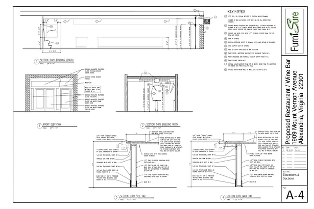 Construction Document Sheet A-4