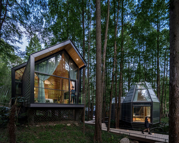 Metasequoia Wood Cottage ©Chen Xi Studio