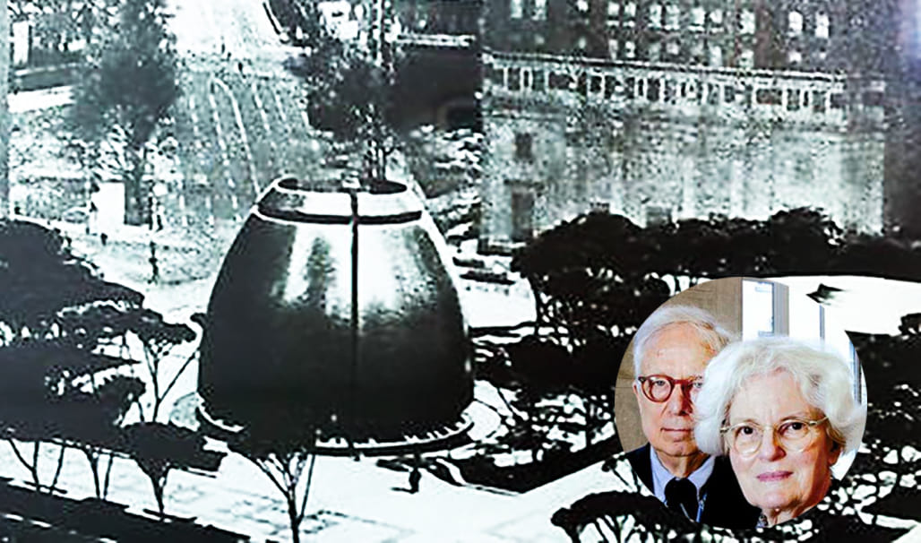 A Fountain and Vanna Venturi House; 1964 with Robert Venturi and