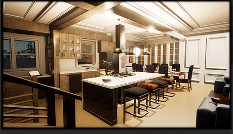 Renovation living and Kitchen area-Level Engineering Project-2023