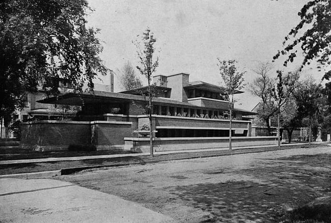 The Robie House in Chicago. Credit: Wikipedia