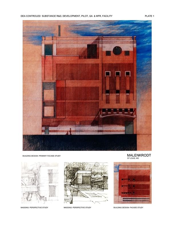 Malenkrodt Controled Substance Process Facility- Design