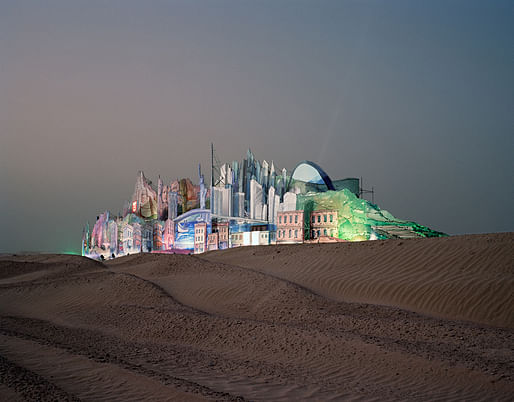 Florian Joy, Bawadi, 2006. Courtesy of the MoCP. From the 2015 Graham Foundation Organizational Grant to Columbia College Chicago-Museum of Contemporary Photography for the exhibition Grace of Intention: Photography, Architecture and the Monument.