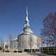 Independence Temple, the headquarters building of the Community of Christ, formerly known as the Reorganized Church of Jesus Christ of Latter Day Saints, courtesy of Carol M. Highsmith Archive Library of Congress