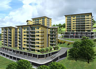 Apartment complex Project. 5 buildings - 155 apartments - 594,673 SF