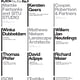2013 fall 'Current Work' lecture series, The Architectural League of New York