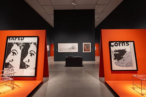 Installation view of Materialized Space: The Architecture of Paul Rudolph, on view at The Metropolitan Museum of Art in New York. Photo by Eileen Travell, courtesy of The Met