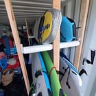 Rolling Surf Rack