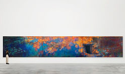 Ai Weiwei's first solo show in eight years features a 49-foot reproduction of Monet’s Water Lilies using LEGO bricks