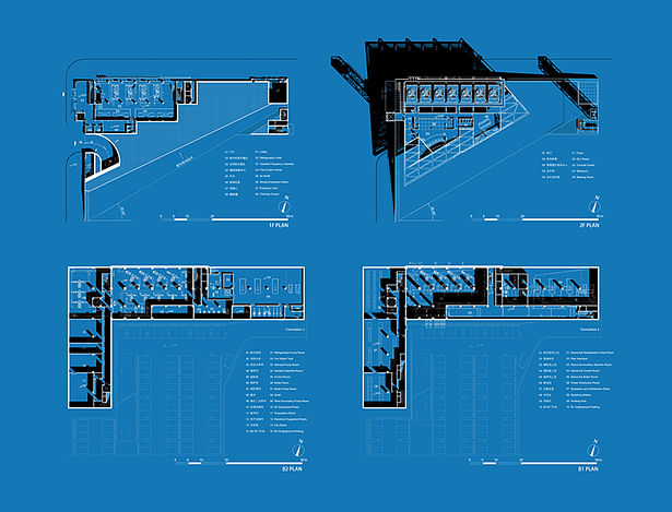 Plans © XING DESIGN 行之建筑设计事务所