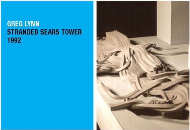 Greg Lynn's 'Stranded Sears Tower'. Courtesy of The Atlantic Cities.