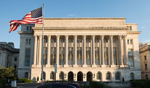 The Jamie L. Witten Federal Building in Washington, D.C., designed by Philadelphia architects Rankin, Kellogg and Crane in 1901. Image courtesy of Wikimedia user U.S. Department of Agriculture.