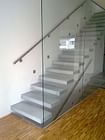 Floating stair in concrete