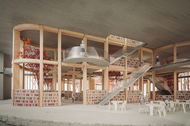 Reading Area (photo by Tim Dongho Yun)