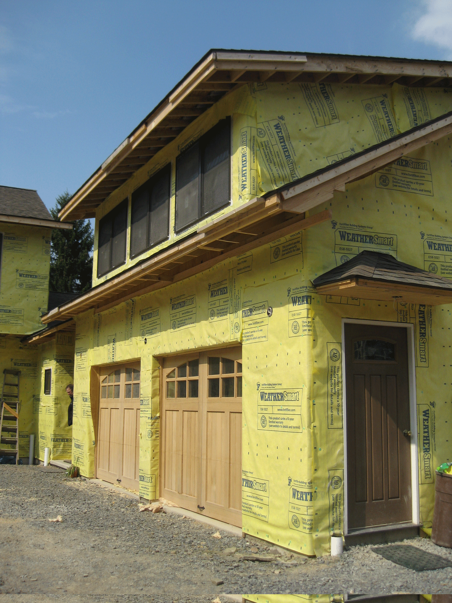 Construction: Garage addition