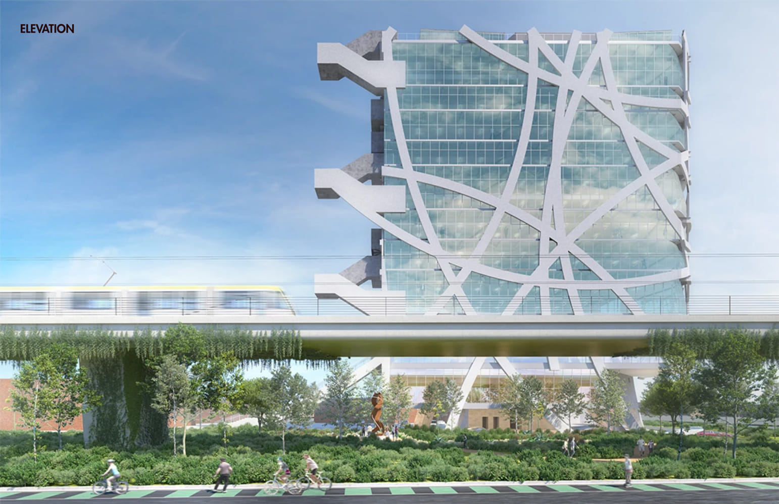 Eric Owen Moss-designed (W)RAPPER: tower construction goes vertical ...