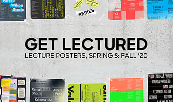 Vote for your favorite architecture school lecture poster from 2020