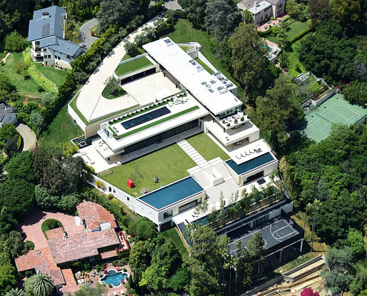 Beyoncé and Jay Z's new Paul McClean-designed Bel Air pad ranks among the most expensive homes sold this year at reportedly $90m. Image via pagesix.com