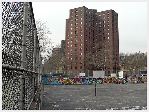 The George Washington Carver Houses, a public housing development built by the NYCHA in 1958 (Wikimedia Commons)