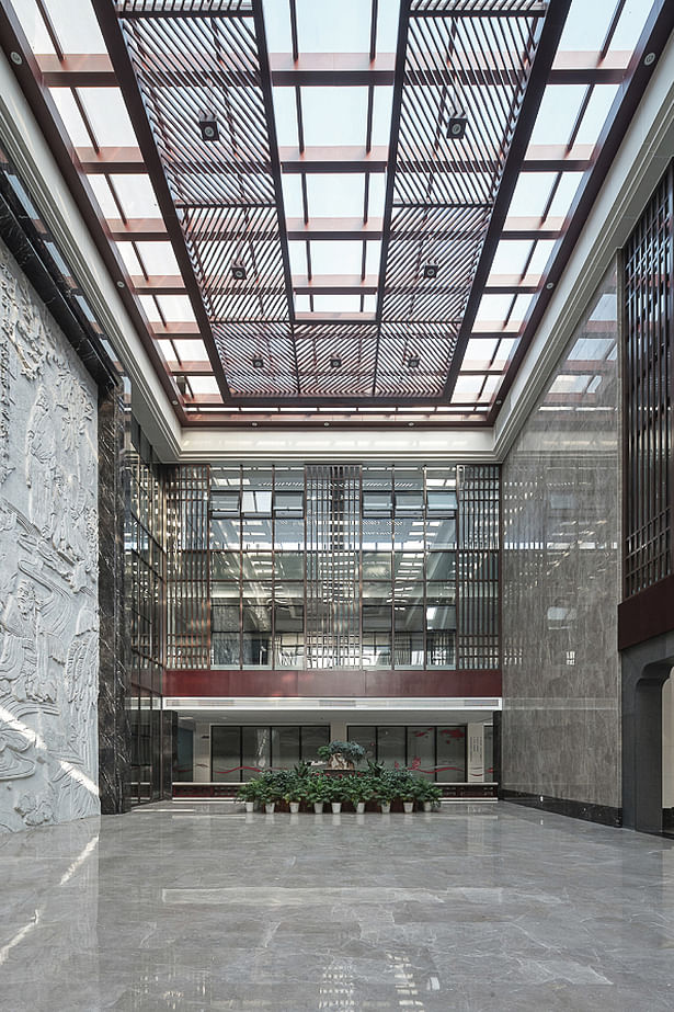 Business Office: Indoor Atrium