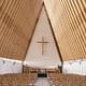 Shigeru Ban's Cardboard Cathedral in Christchurch, New Zealand. (Sydney Morning Herald; Photo: Stephen Goodenough)