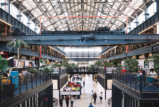 Renovated interior of 19 Morris Ave in Brooklyn, NY. Image courtesy of ONE Lab