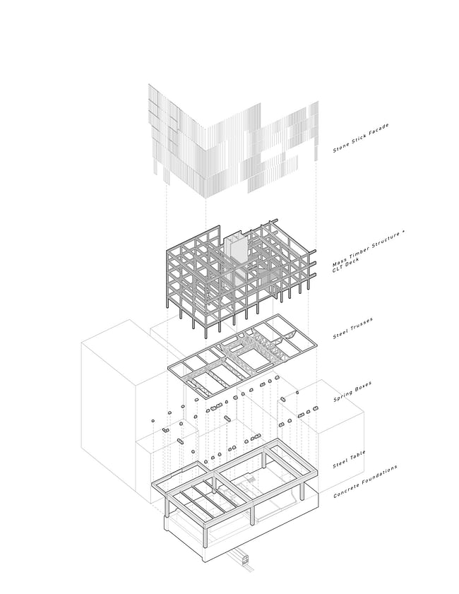 Stuctural diagram. Image credit: Studio Gang