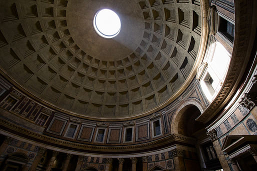 View inside Pantheon in Rome, Italy. Image © Atibordee Kongprepan via Flickr (CC BY-ND 2.0).