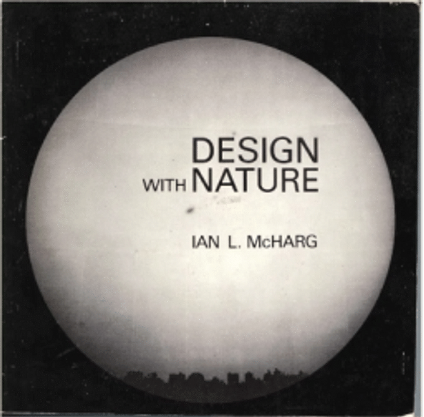 The Cover of the First Edition of Design with Nature