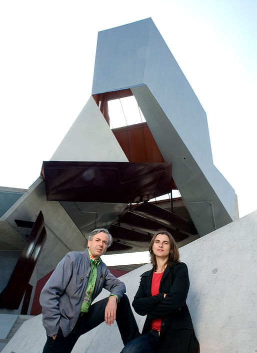 Ernst J. Fuchs and Marie-Therese Harnoncourt, founders of tnE Architects. Image: Ferrigato.