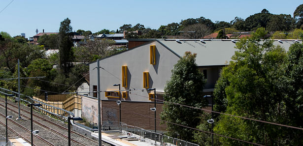 Terraces are located in a leafy urban canopy and close to the light rail.